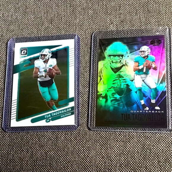 Tua Tagovailoa Rookie Card 2020 Panini Illusions & Optic Football Miami Dolphins - Picture 1 of 3